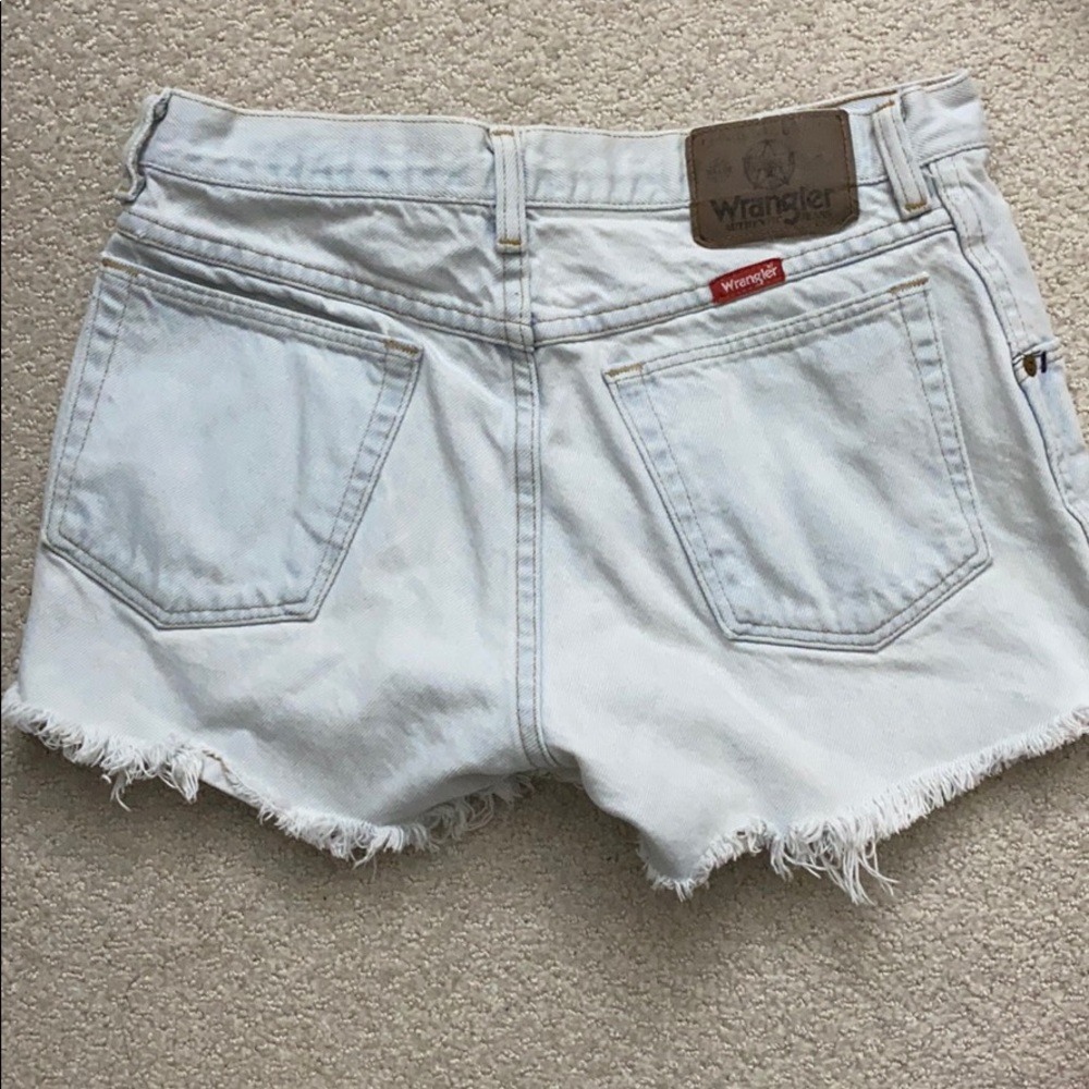 Wrangler High Waisted Denim Shorts